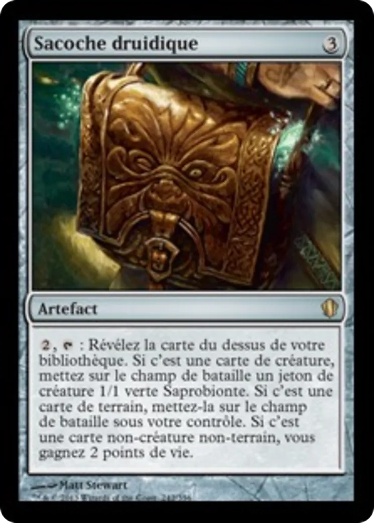 Sacoche druidique — Commander 2013 — Magic: The Gathering