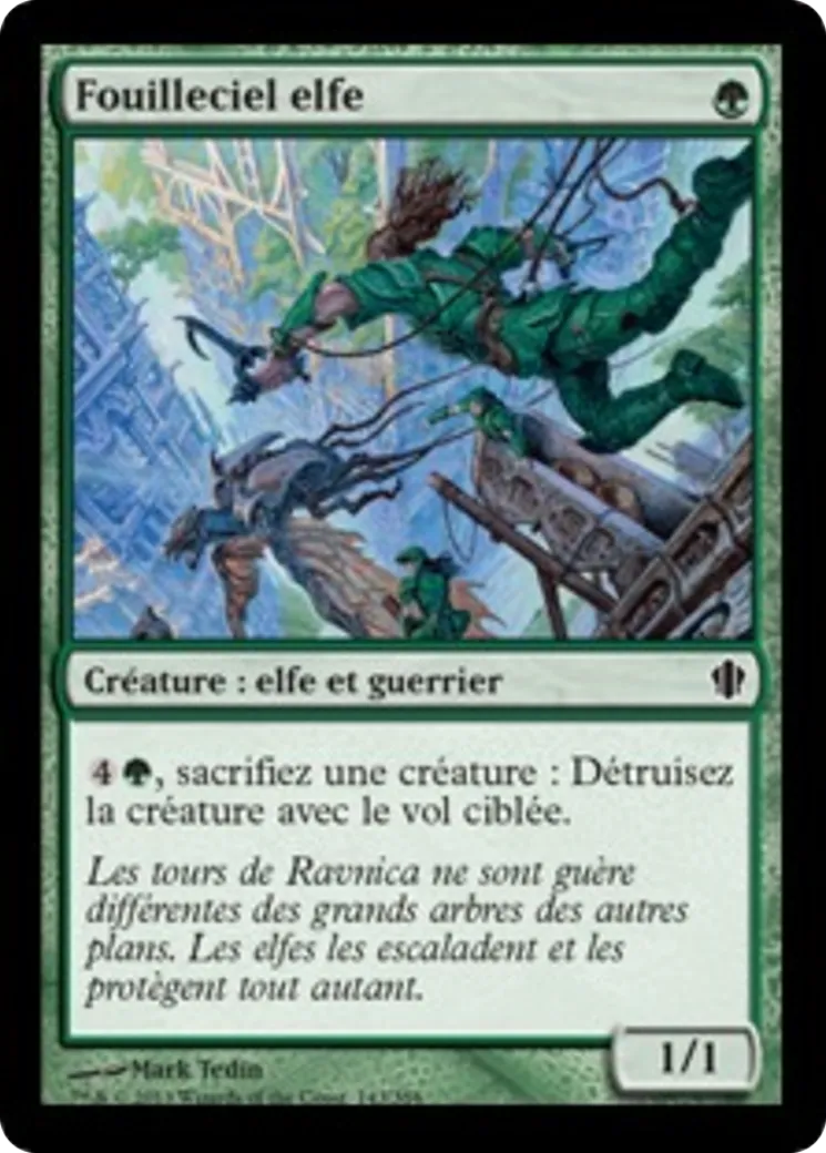 Fouilleciel elfe — Commander 2013 — Magic: The Gathering