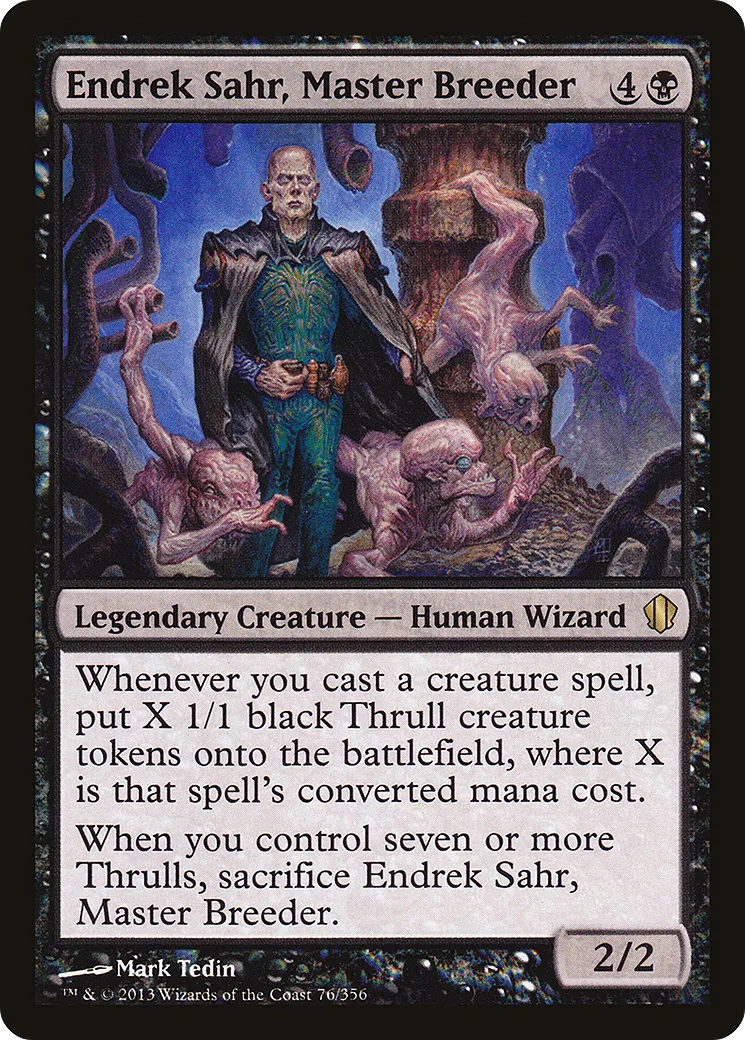 Endrek Sahr, Master Breeder — Commander 2013 — Magic: The Gathering