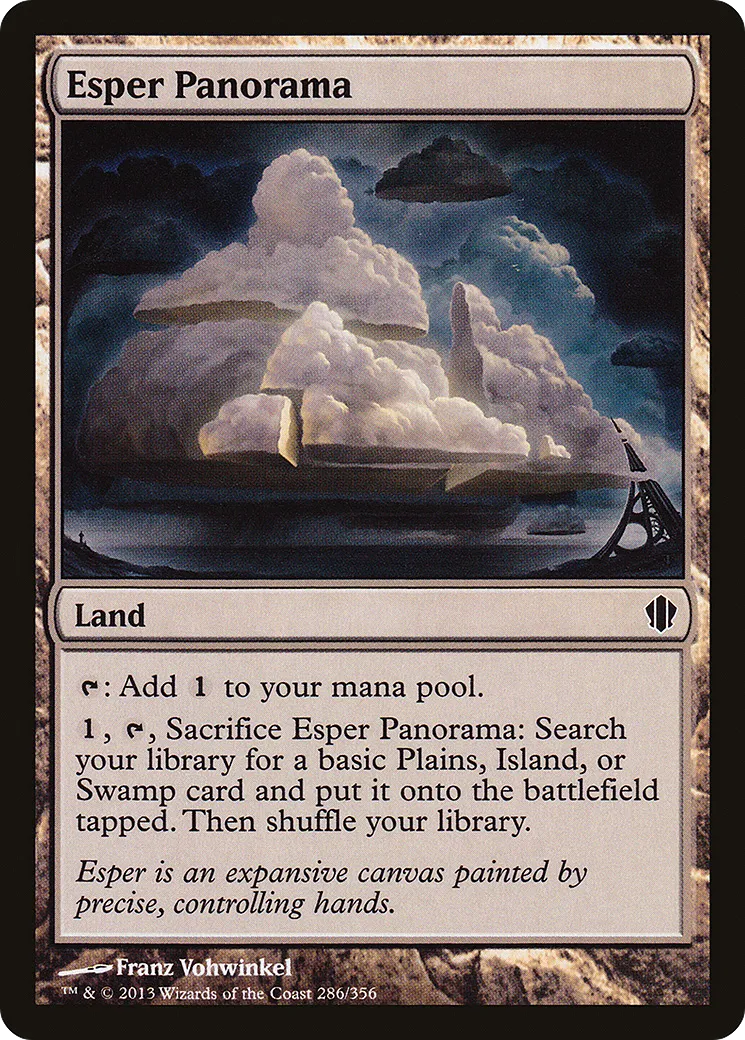 Esper Panorama — Commander 2013 — Magic: The Gathering