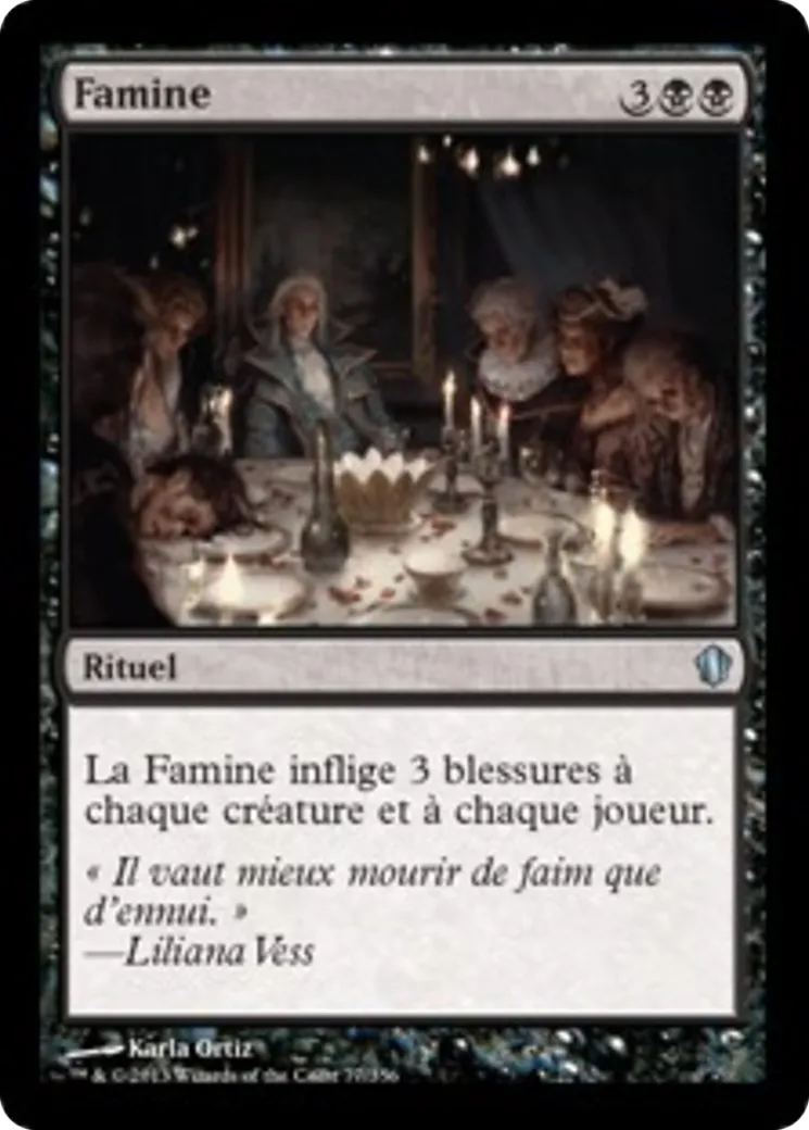 Famine — Commander 2013 — Magic: The Gathering