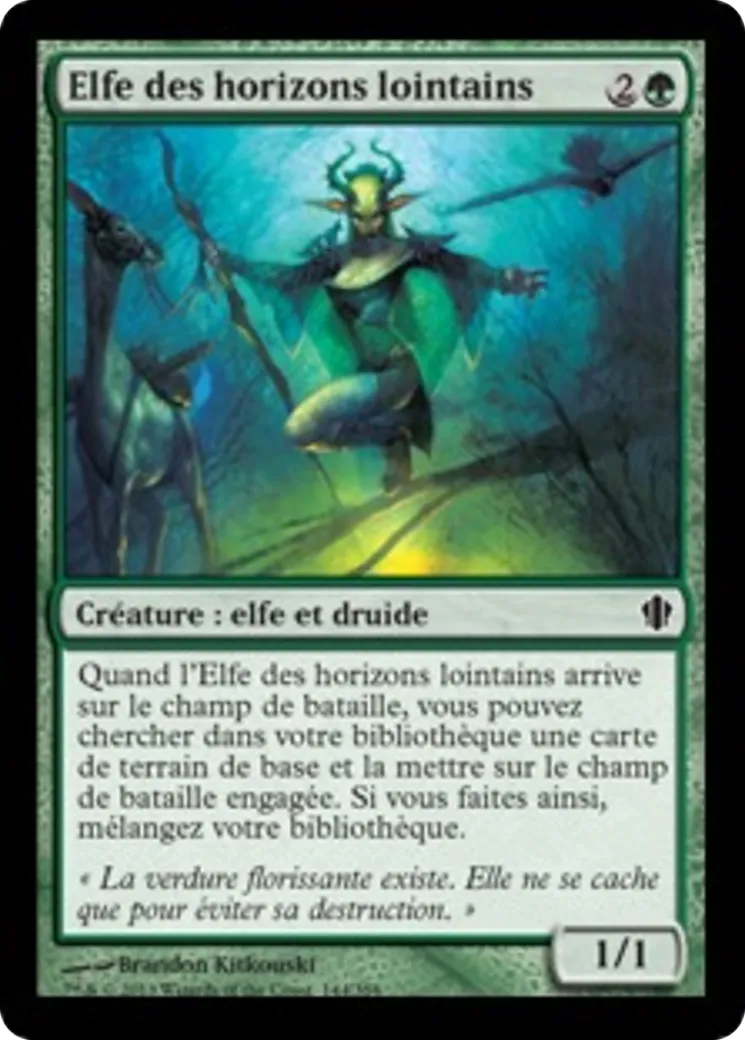 Elfe des horizons lointains from Commander 2013 - Magic: The Gathering
