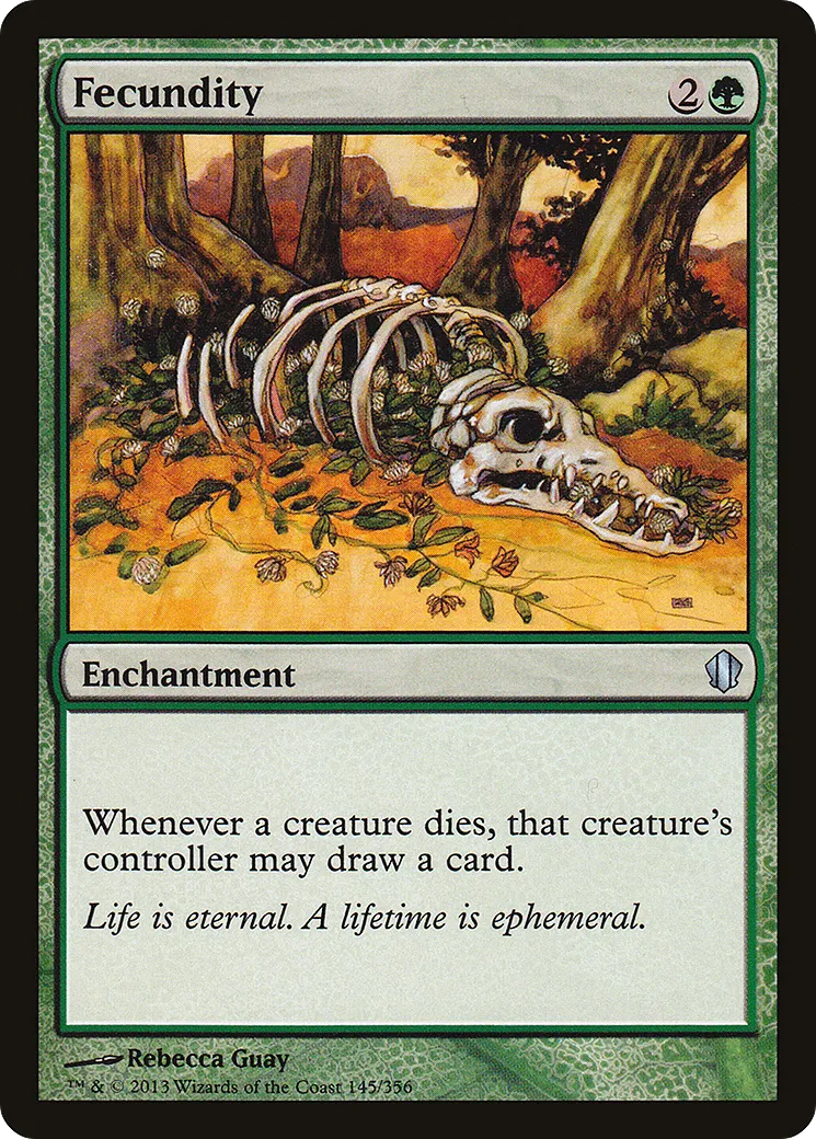 Fecundity — Commander 2013 — Magic: The Gathering