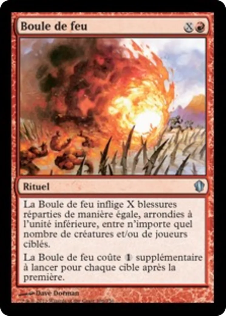 Boule de feu — Commander 2013 — Magic: The Gathering