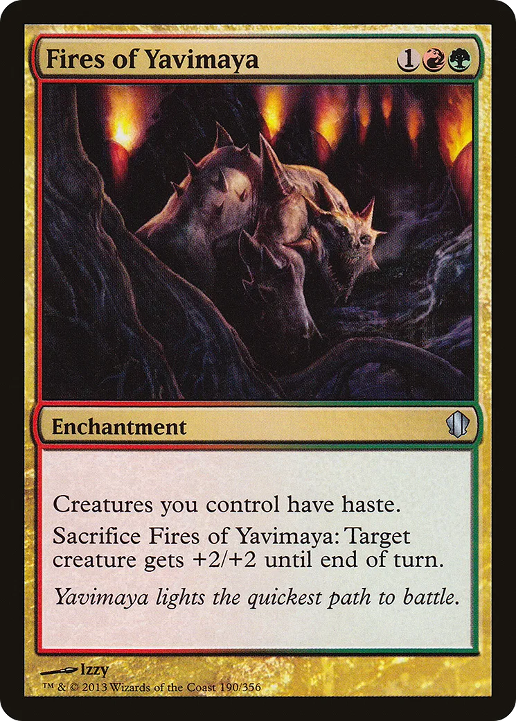 Fires of Yavimaya — Commander 2013 — Magic: The Gathering