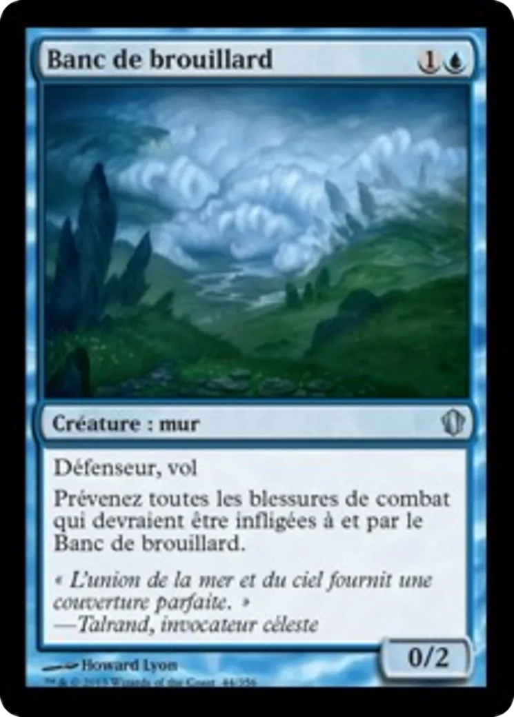 Banc de brouillard — Commander 2013 — Magic: The Gathering