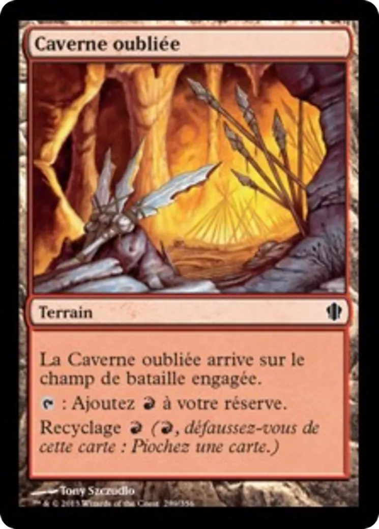 Caverne oubliée — Commander 2013 — Magic: The Gathering