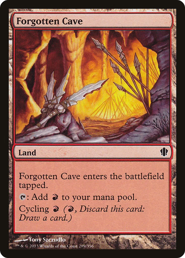 Forgotten Cave — Commander 2013 — Magic: The Gathering