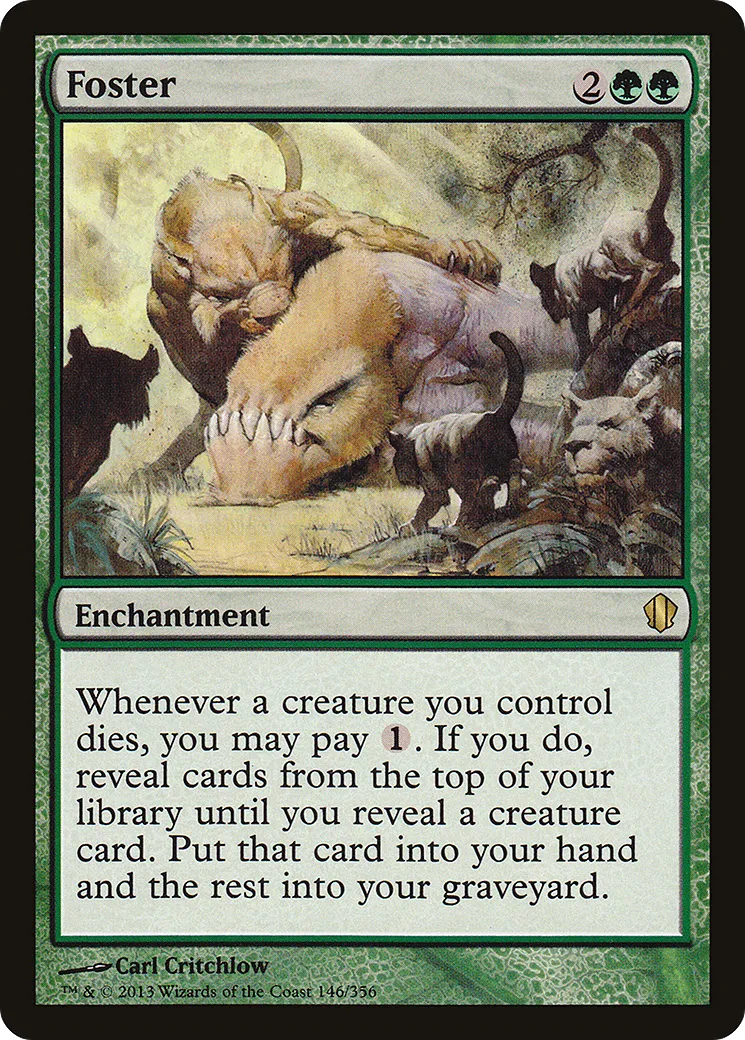 Foster — Commander 2013 — Magic: The Gathering