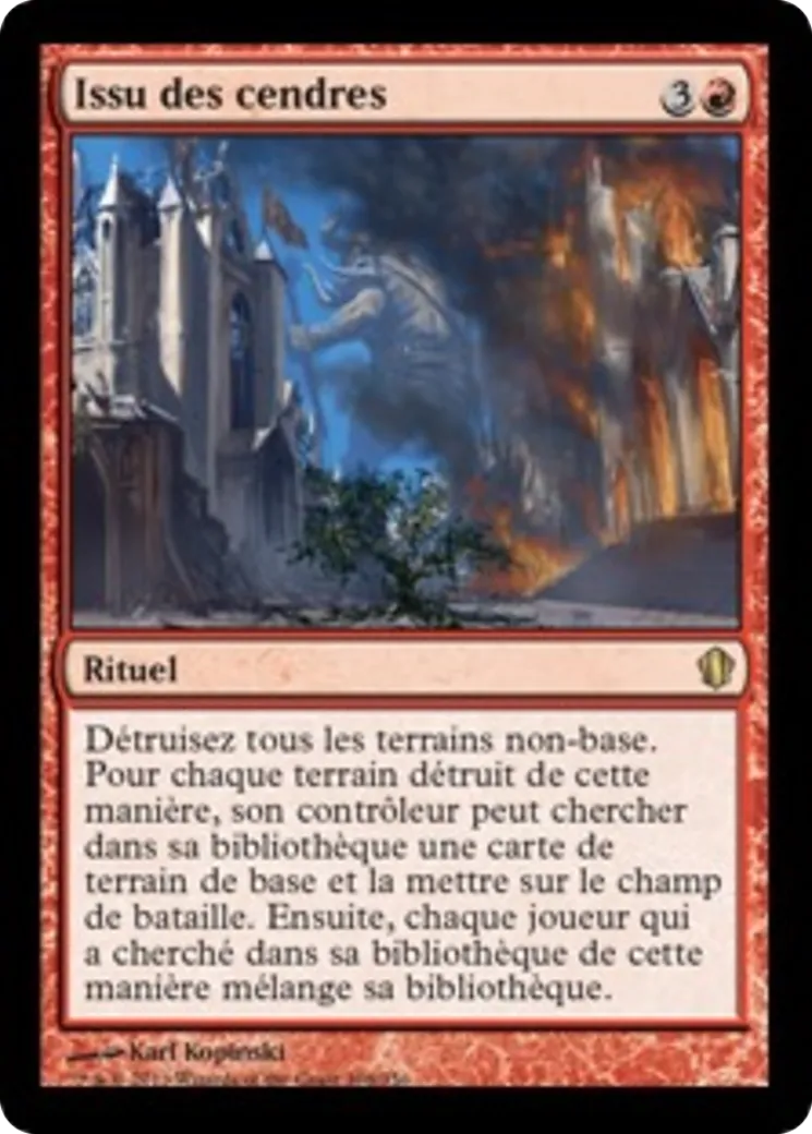 Issu des cendres — Commander 2013 — Magic: The Gathering