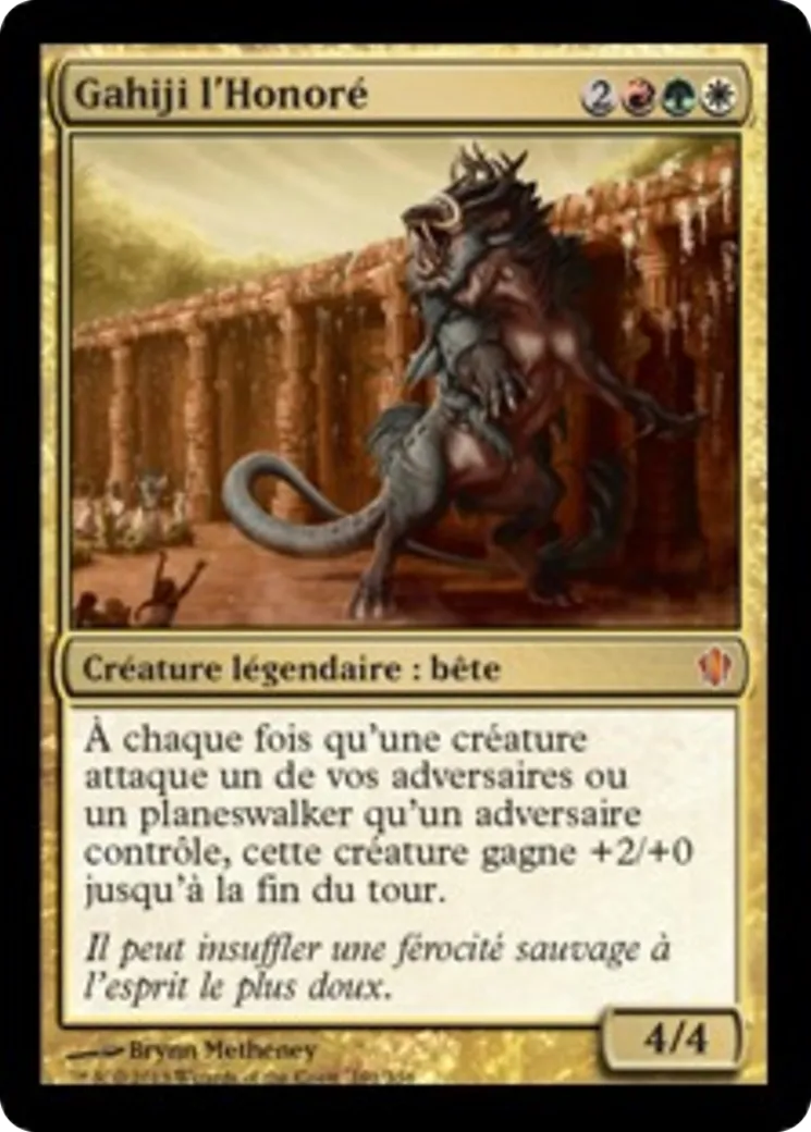 Gahiji l'Honoré — Commander 2013 — Magic: The Gathering