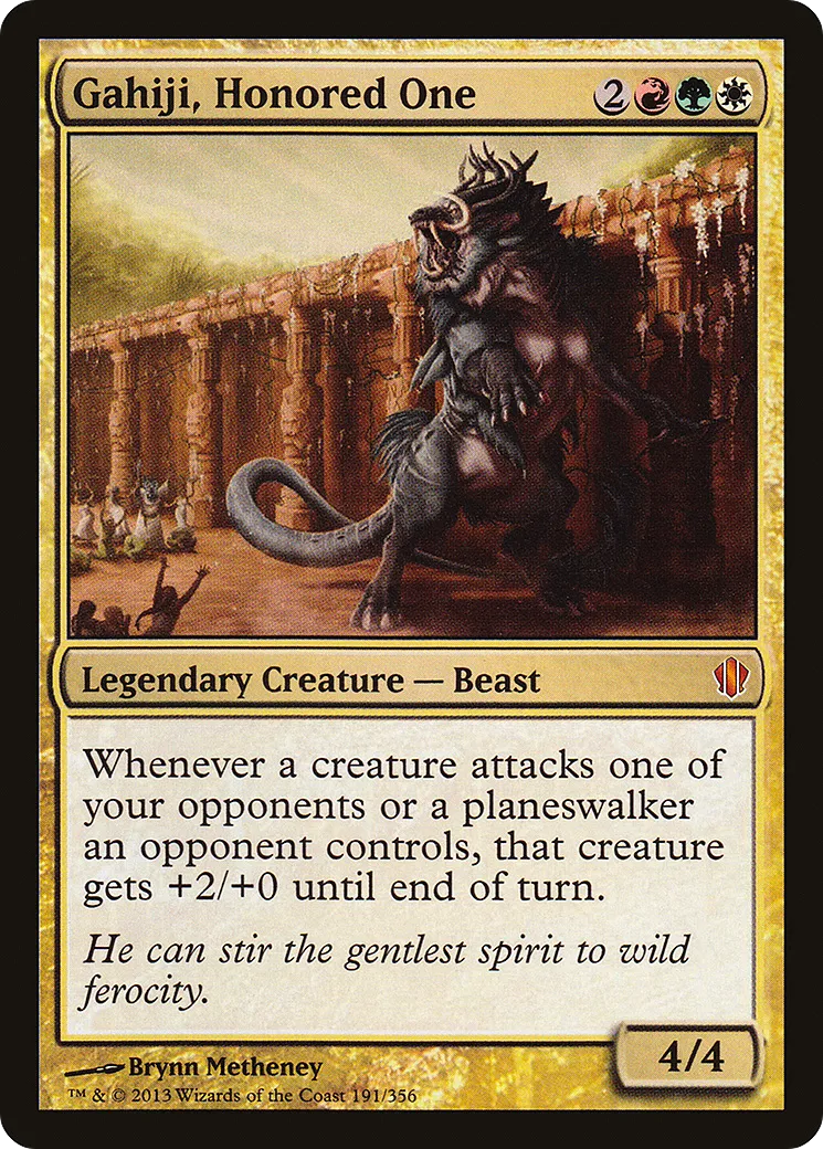 Gahiji, Honored One — Commander 2013 — Magic: The Gathering