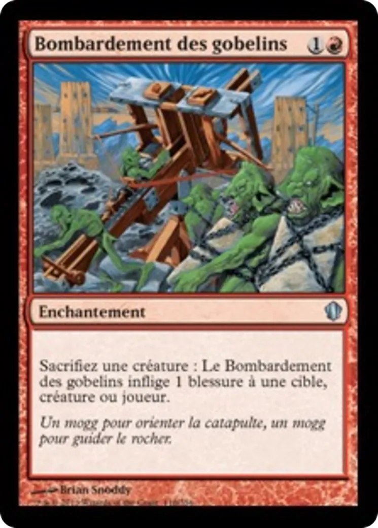 Bombardement des gobelins — Commander 2013 — Magic: The Gathering