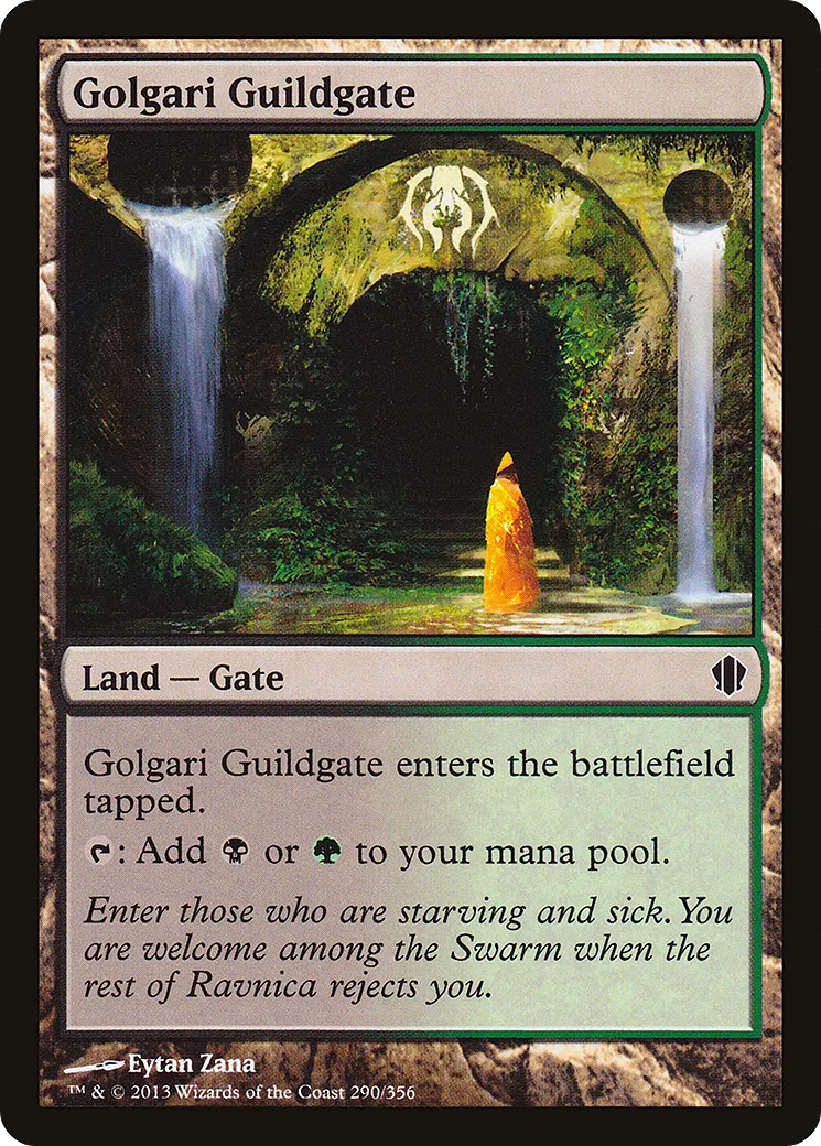 Golgari Guildgate — Commander 2013 — Magic: The Gathering