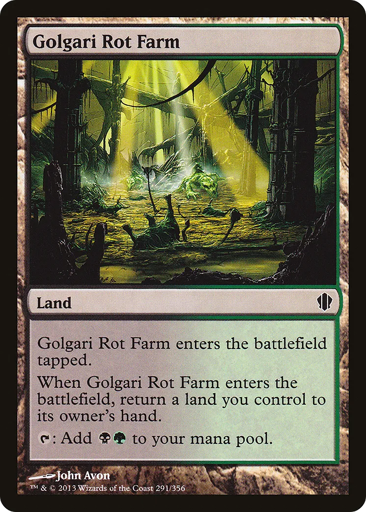 Golgari Rot Farm — Commander 2013 — Magic: The Gathering