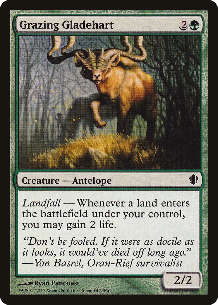 Cerfeclair paissant — Commander 2013 — Magic: The Gathering
