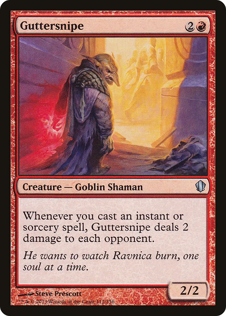 Guttersnipe — Commander 2013 — Magic: The Gathering