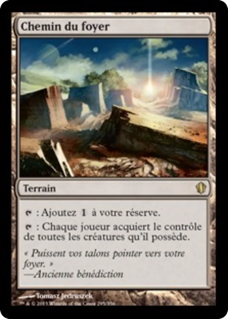 Chemin du foyer — Commander 2013 — Magic: The Gathering
