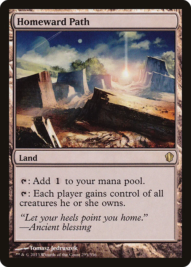 Chemin du foyer — Commander 2013 — Magic: The Gathering