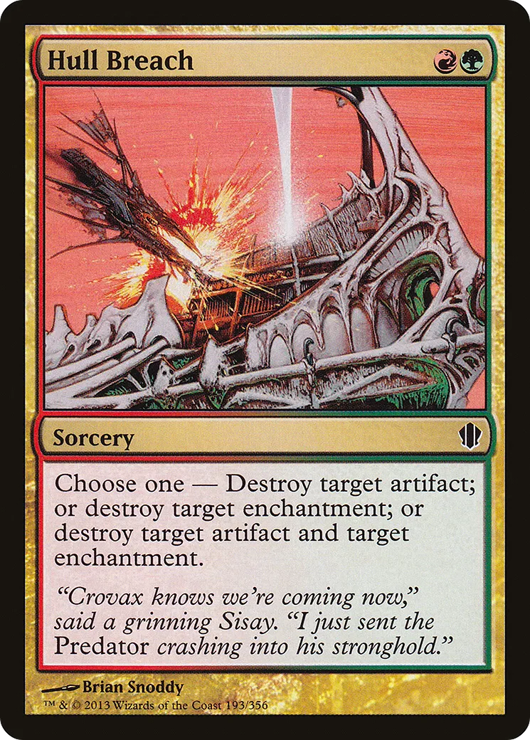 Hull Breach — Commander 2013 — Magic: The Gathering