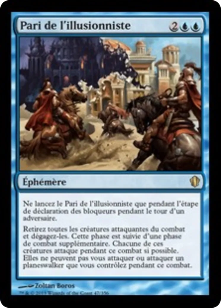 Pari de l'illusionniste — Commander 2013 — Magic: The Gathering