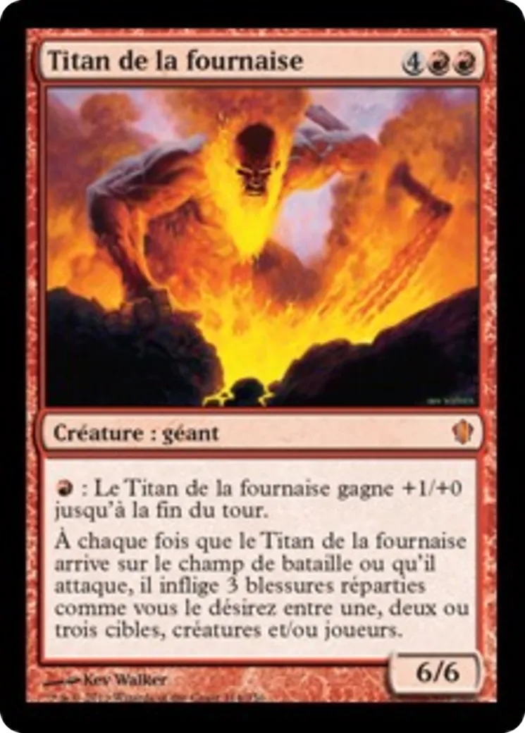 Titan de la fournaise — Commander 2013 — Magic: The Gathering