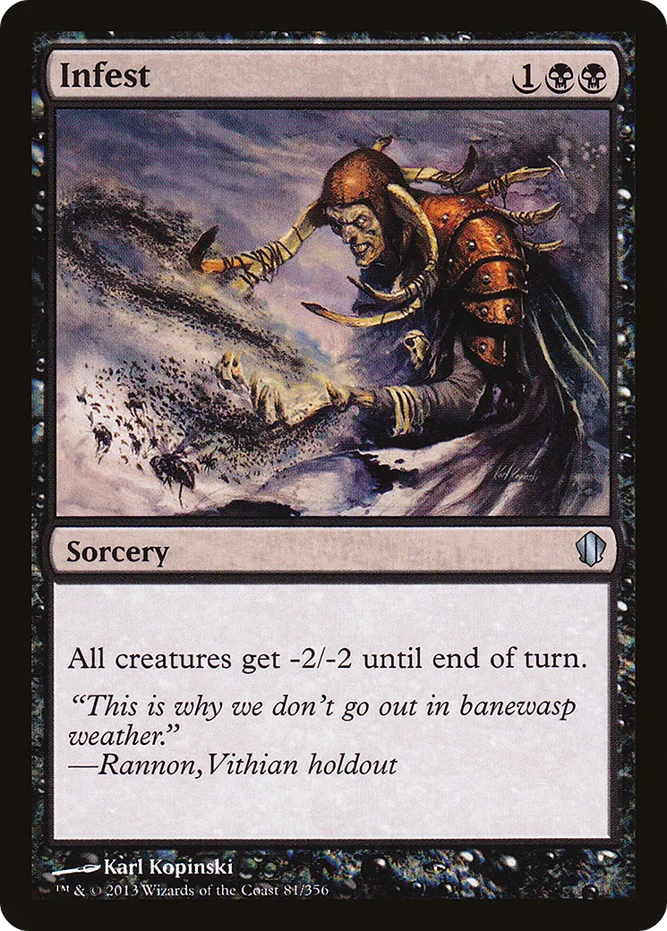 Infestation — Commander 2013 — Magic: The Gathering