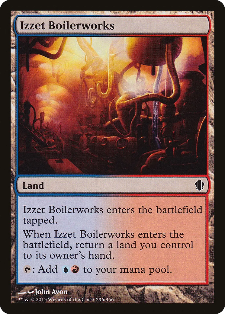 Chaufferie d'Izzet — Commander 2013 — Magic: The Gathering