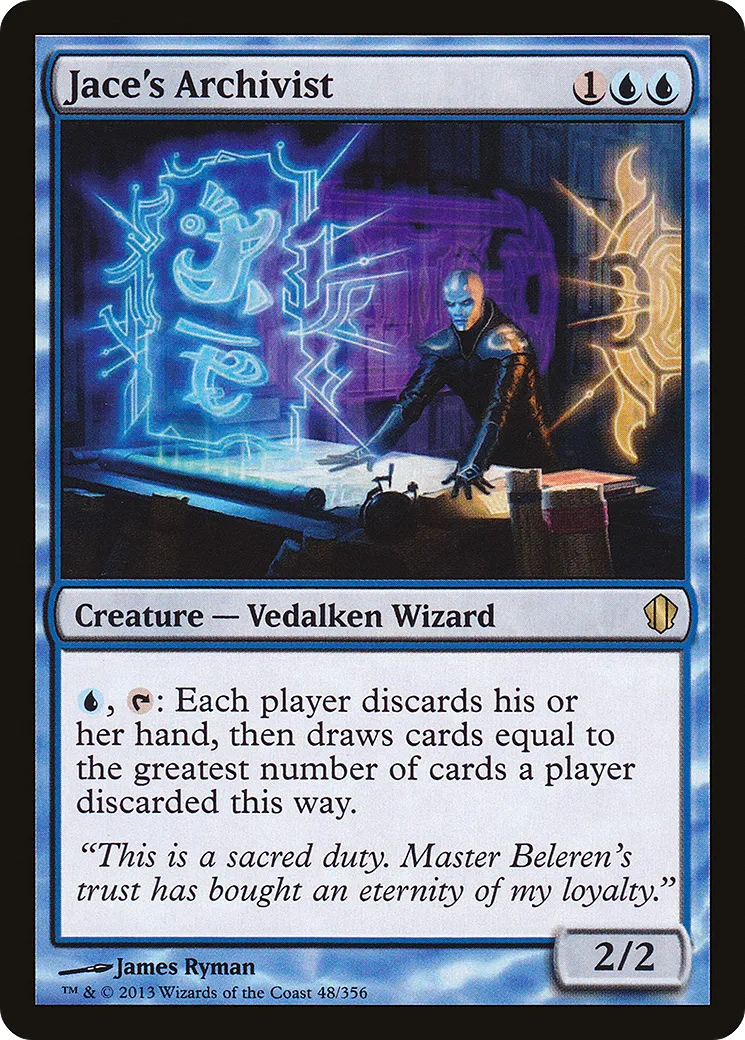 Jace's Archivist — Commander 2013 — Magic: The Gathering