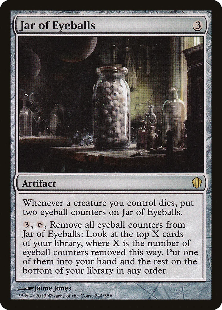 Jar of Eyeballs — Commander 2013 — Magic: The Gathering