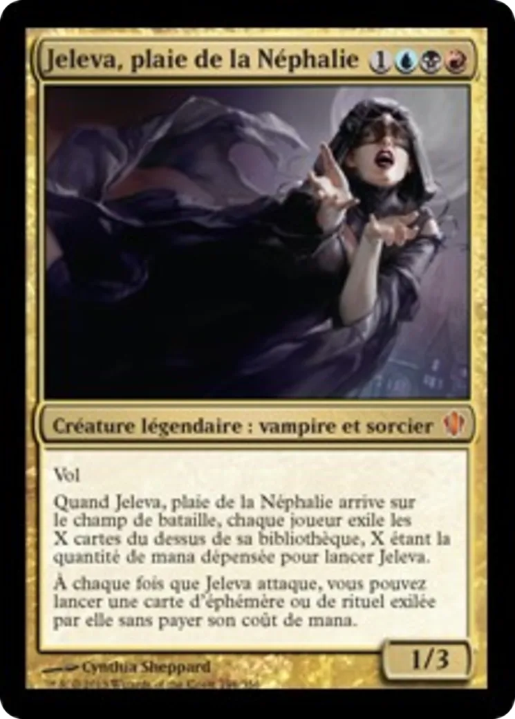 Jeleva, plaie de la Néphalie — Commander 2013 — Magic: The Gathering