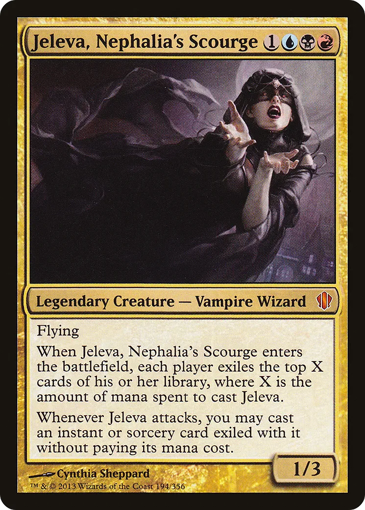 Jeleva, Nephalia's Scourge — Commander 2013 — Magic: The Gathering