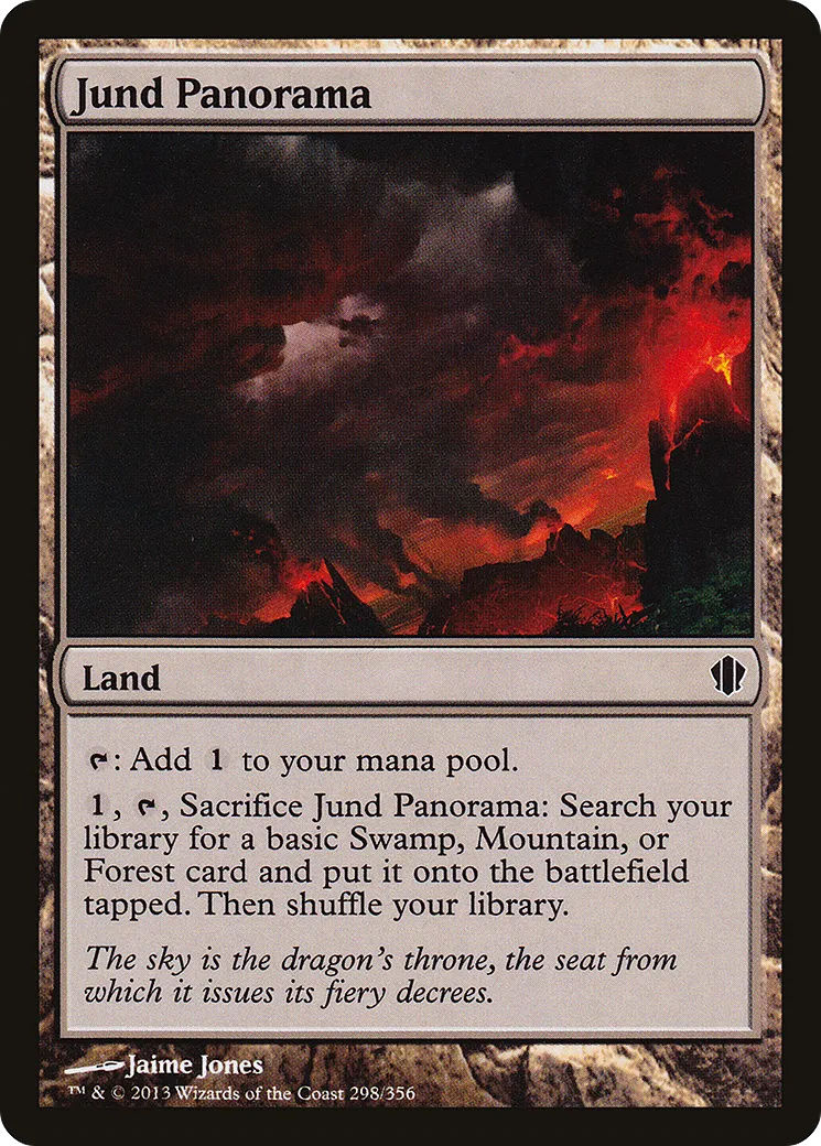 Jund Panorama from Commander 2013 - Magic: The Gathering