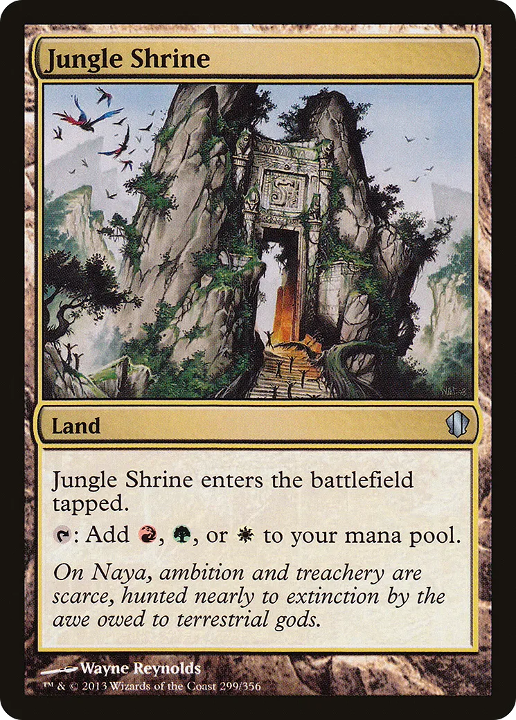 Jungle Shrine — Commander 2013 — Magic: The Gathering