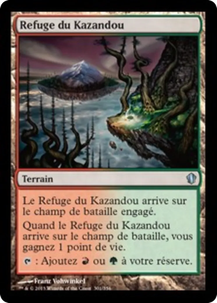Refuge du Kazandou — Commander 2013 — Magic: The Gathering