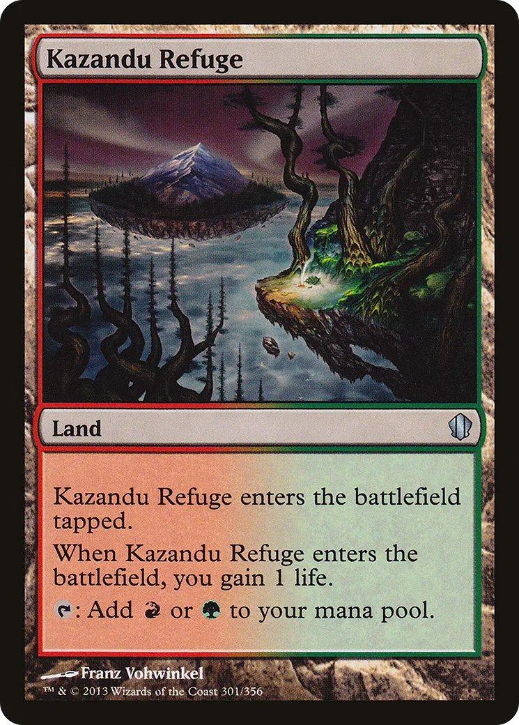 Kazandu Refuge — Commander 2013 — Magic: The Gathering