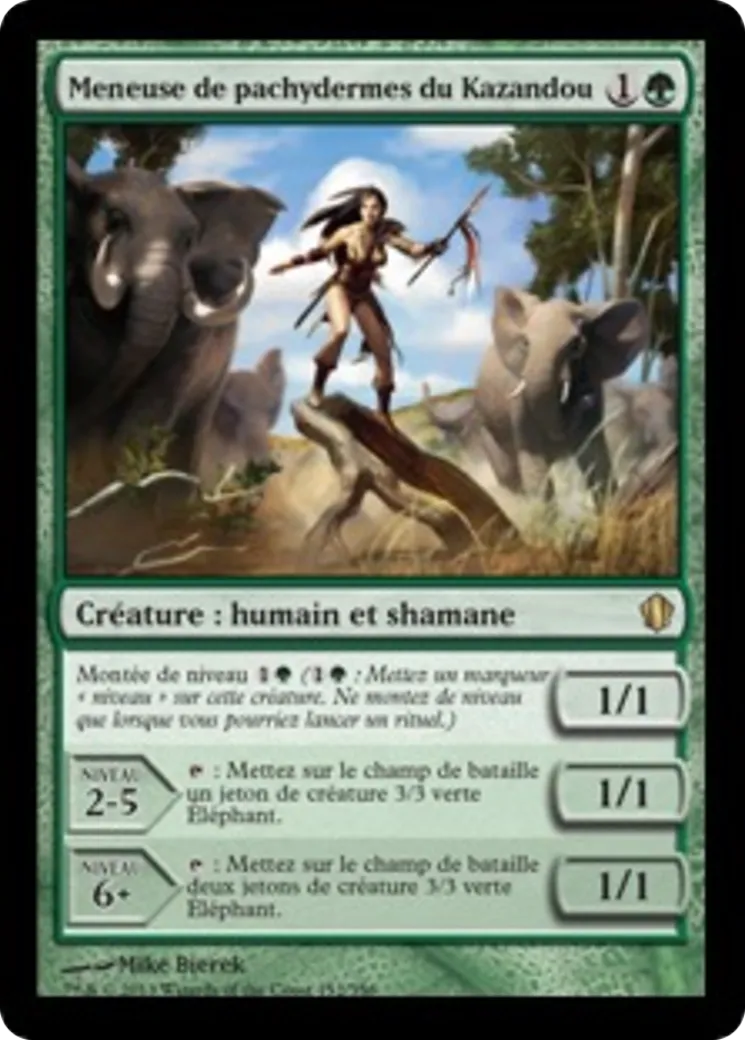 Meneuse de pachydermes du Kazandou — Commander 2013 — Magic: The Gathering