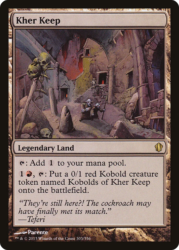 Kher Keep from Commander 2013 - Magic: The Gathering