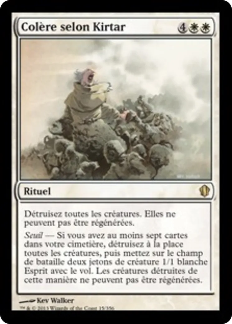 Colère selon Kirtar from Commander 2013 - Magic: The Gathering