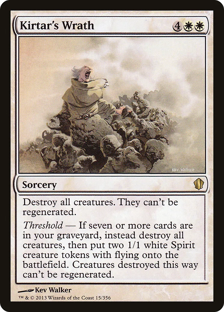 Kirtar's Wrath — Commander 2013 — Magic: The Gathering