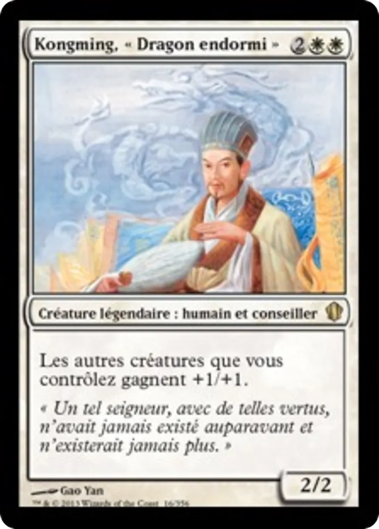 Kongming, « Dragon endormi » — Commander 2013 — Magic: The Gathering