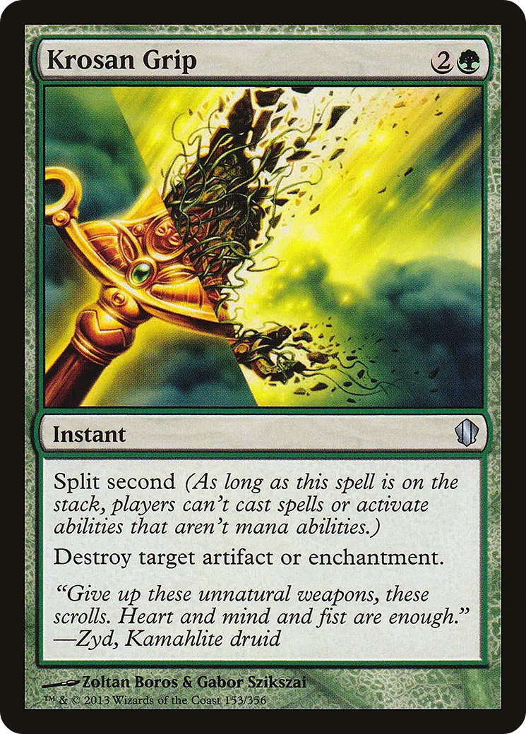 Krosan Grip — Commander 2013 — Magic: The Gathering