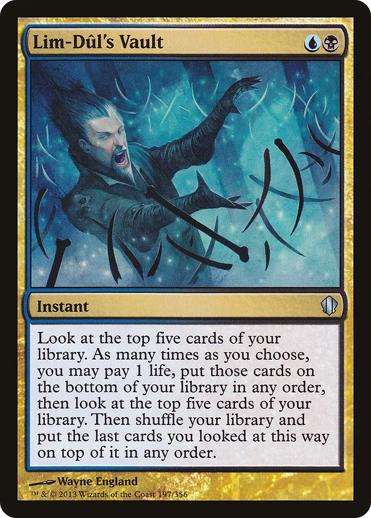 Lim-Dûl's Vault — Commander 2013 — Magic: The Gathering