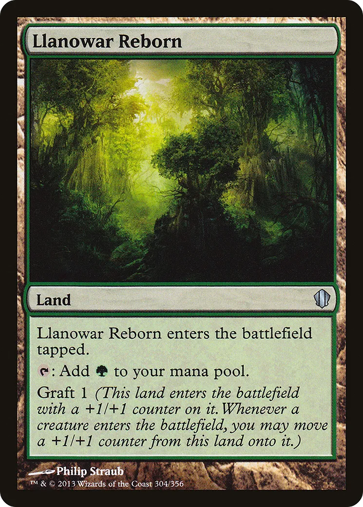Llanowar Reborn — Commander 2013 — Magic: The Gathering