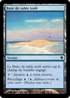 Product image for Banc de sable isolé
