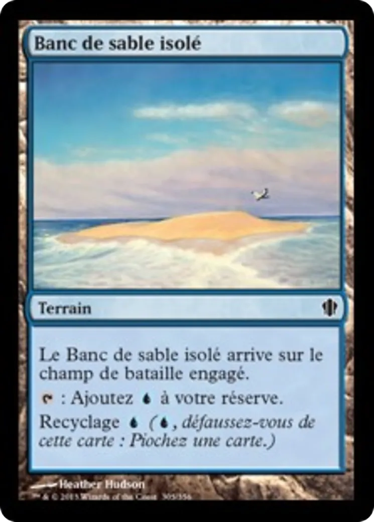 Banc de sable isolé — Commander 2013 — Magic: The Gathering