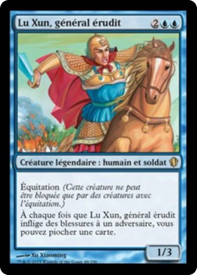Lu Xun, général érudit — Commander 2013 — Magic: The Gathering