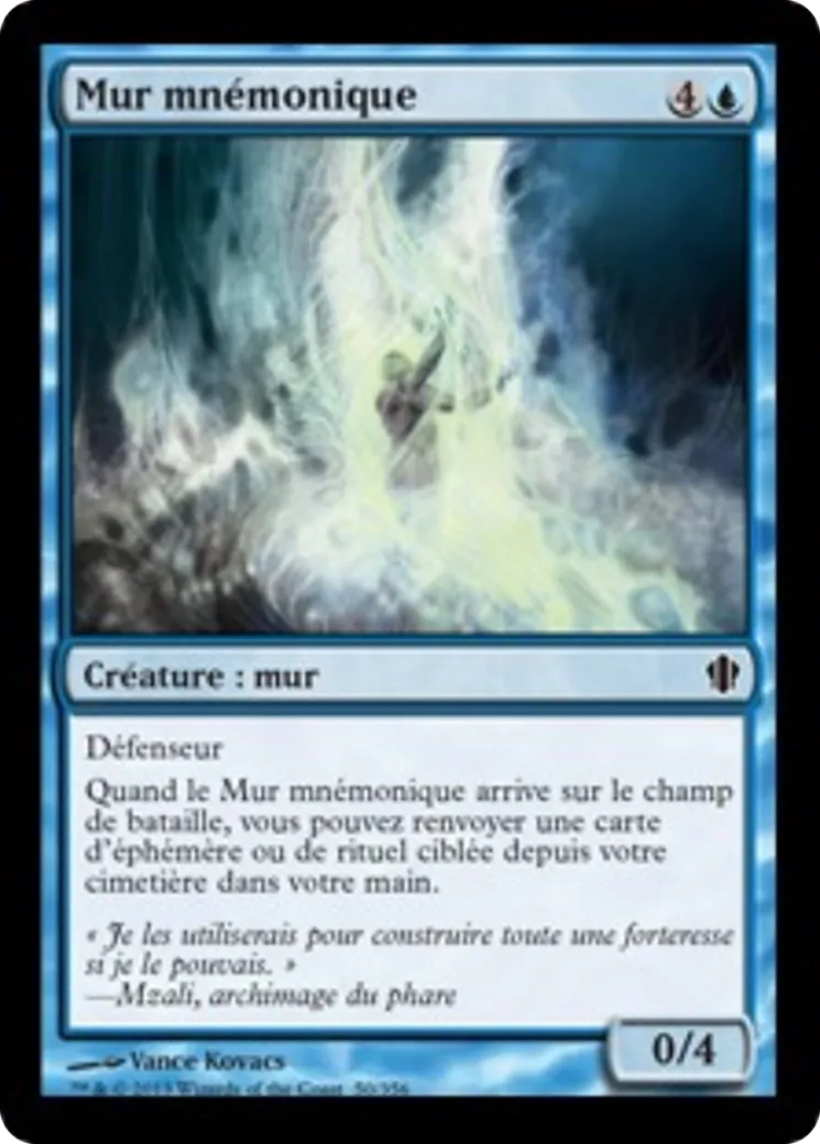 Mur mnémonique — Commander 2013 — Magic: The Gathering
