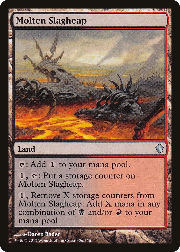 Molten Slagheap — Commander 2013 — Magic: The Gathering
