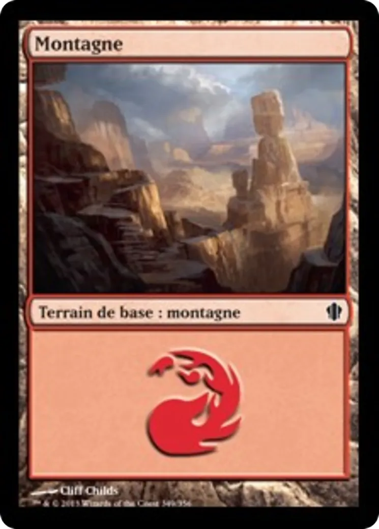 Montagne — Commander 2013 — Magic: The Gathering